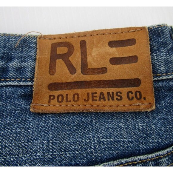 VINTAGE Ralph Lauren Polo Jeans 34X30 Carpenter C-5 Baggy Skater 90s * - Picture 10 of 14